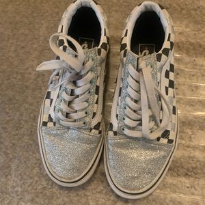 Sparkly Low top Vans